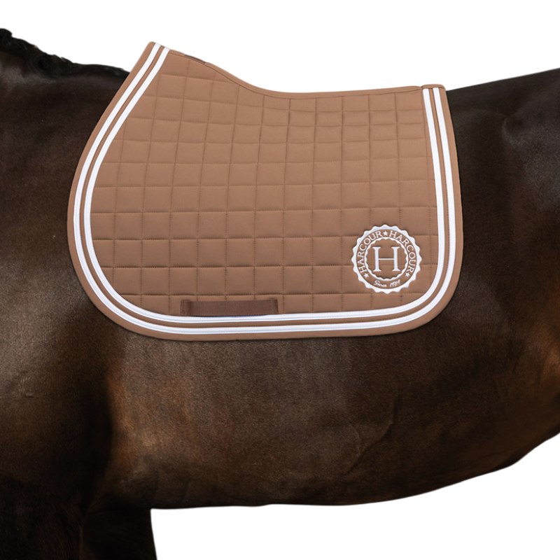 Harcour - Tapis de selle Soft moka