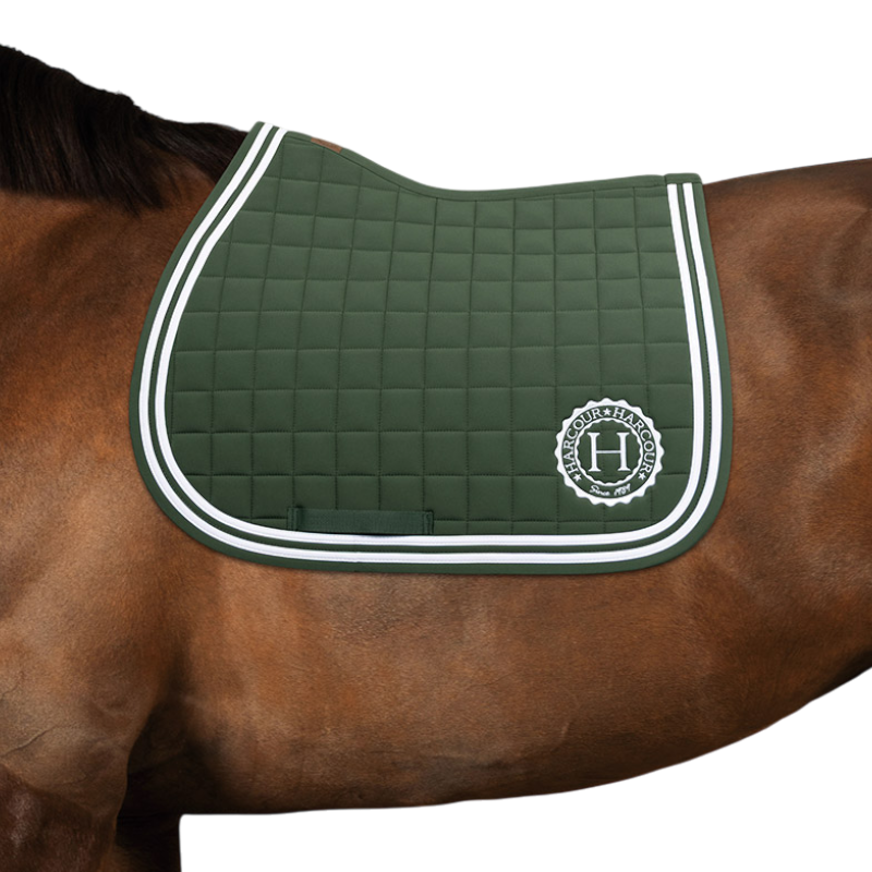 Harcour - Tapis de selle Soft trèfle