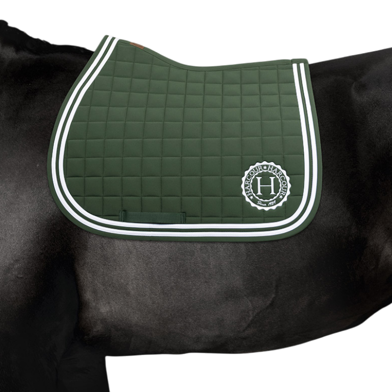 Harcour - Tapis de selle Soft trèfle