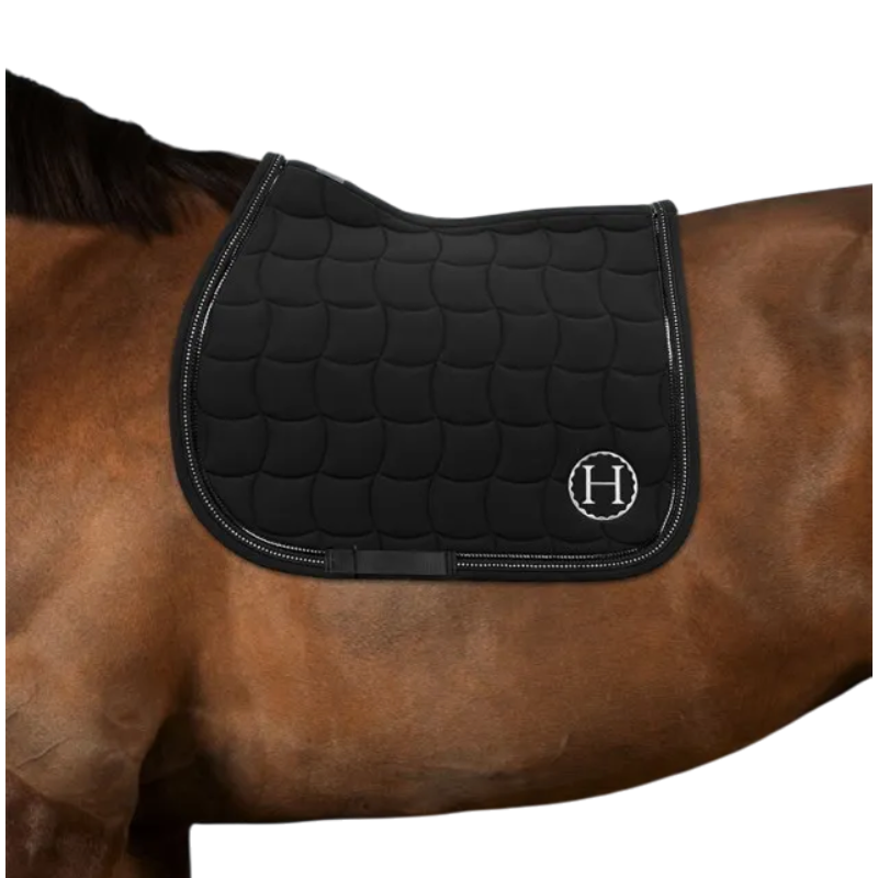 Harcour - Tapis de selle Stelina noir