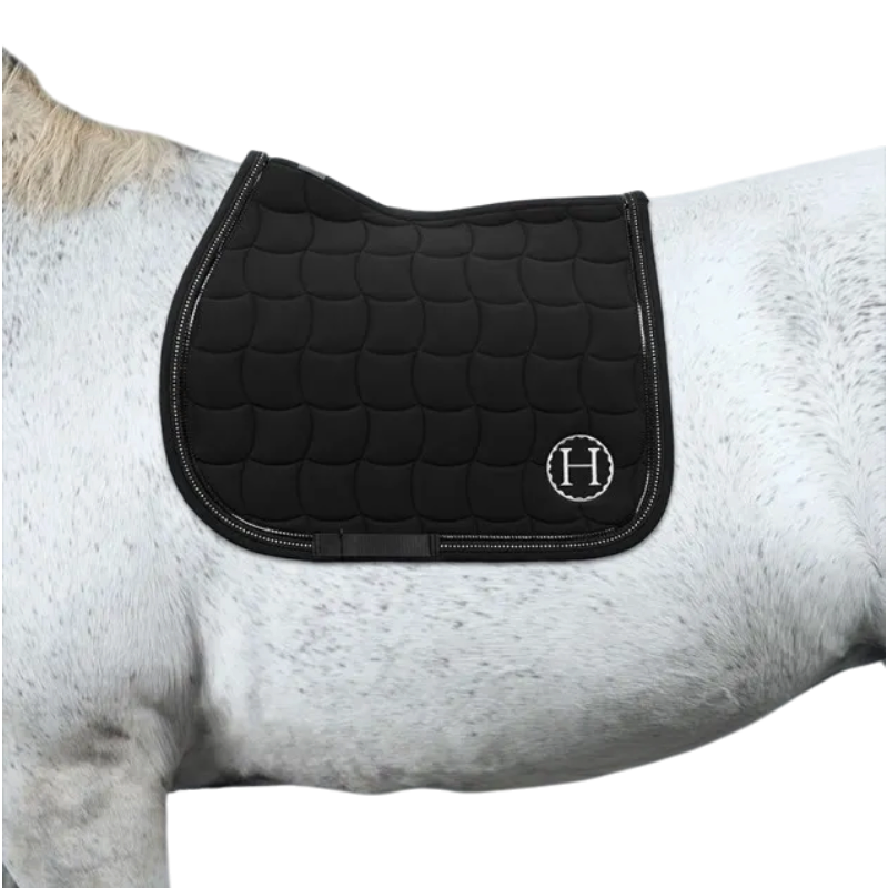 Harcour - Tapis de selle Stelina noir