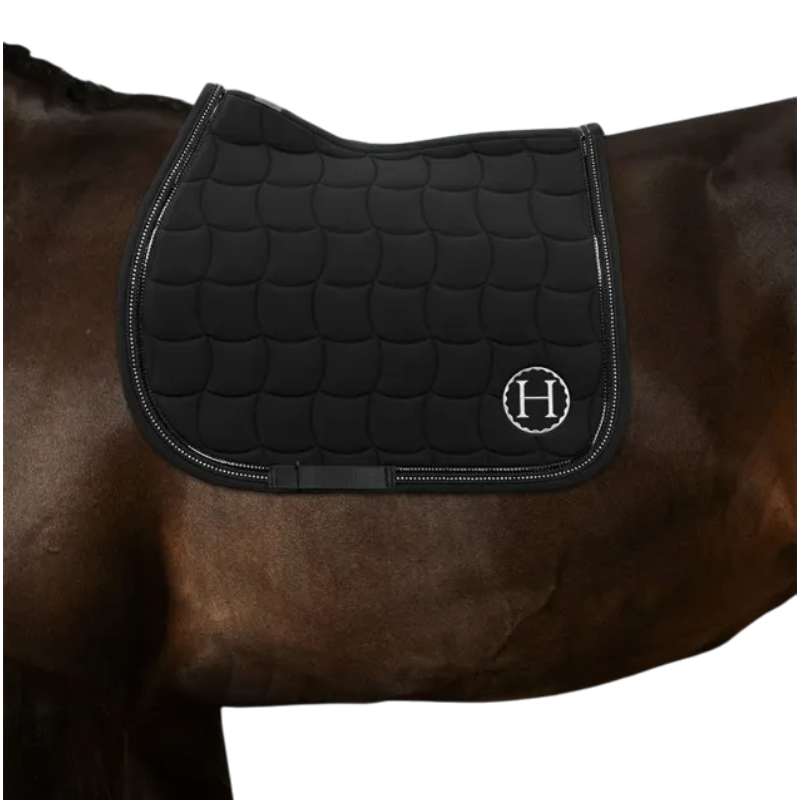 Harcour - Tapis de selle Stelina noir