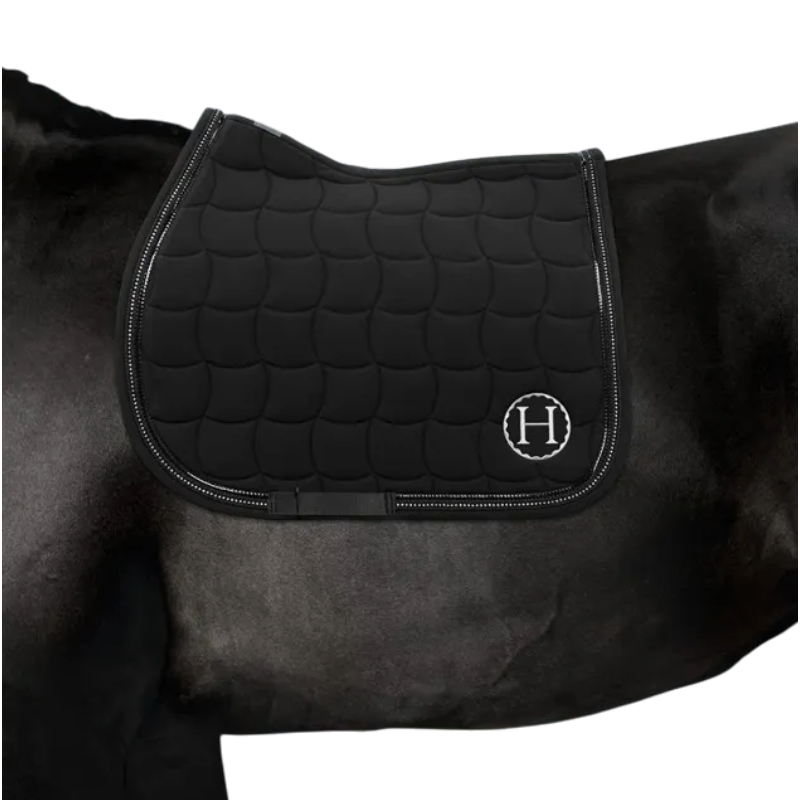 Harcour - Tapis de selle Stelina noir