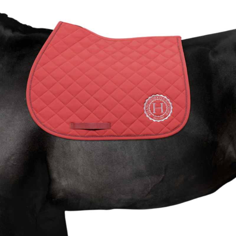 Harcour - Tapis de selle Sun pamplemousse