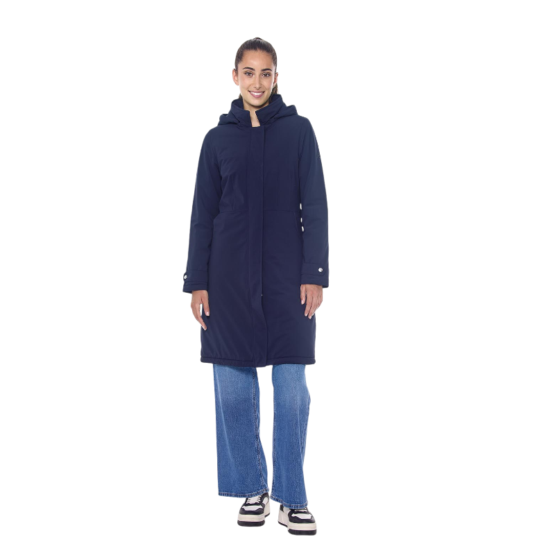 Harcour - Trench chaud femme Taylor marine