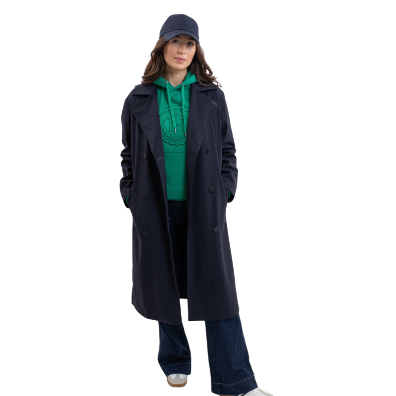 Harcour - Trench femme Talina marine