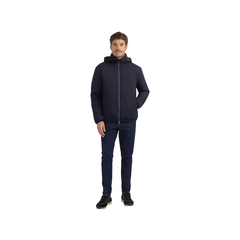 Harcour - Veste bomber homme Clément marine