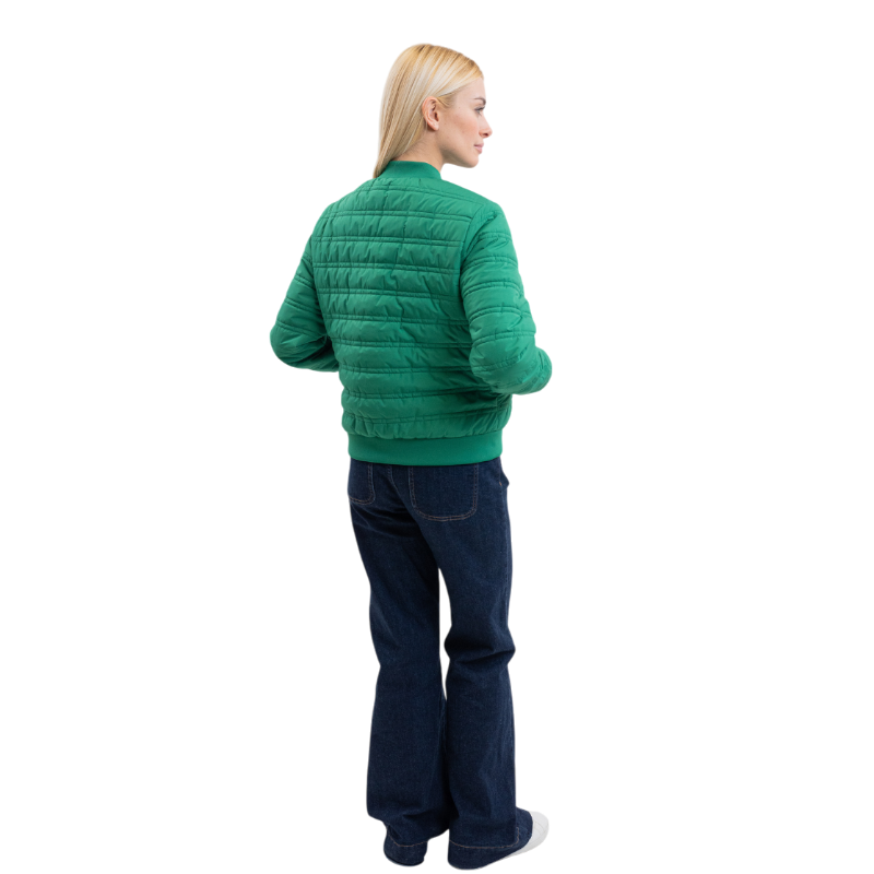 Harcour - Veste bombers femme Boecia emerald green