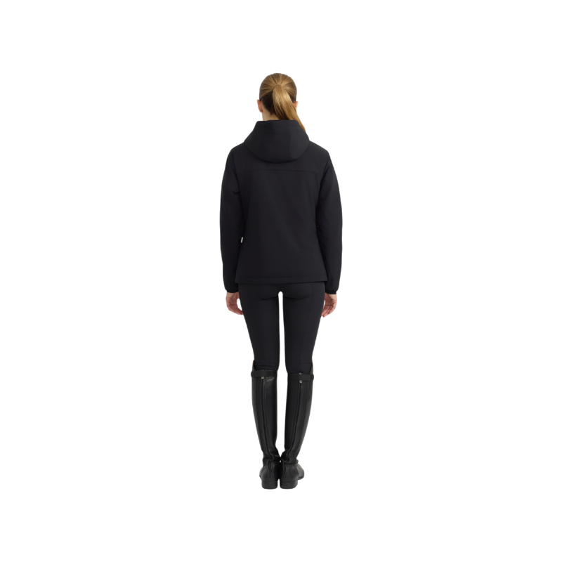 Harcour - Veste chaude manches longues femme Siam noir