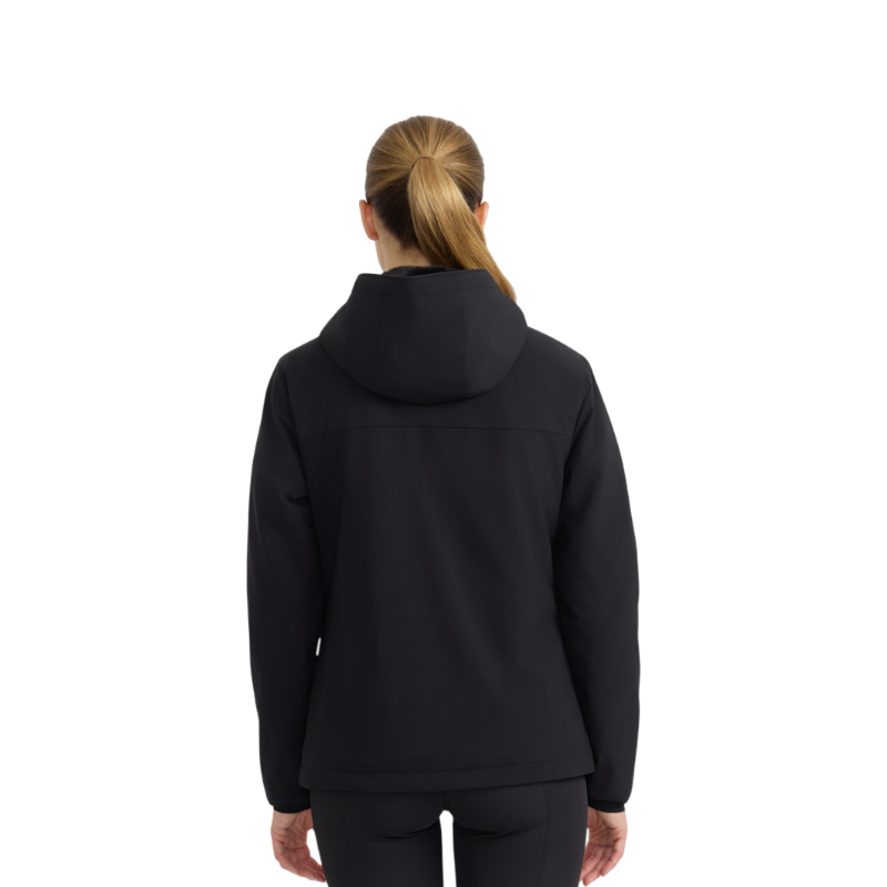 Harcour - Veste chaude manches longues femme Siam noir