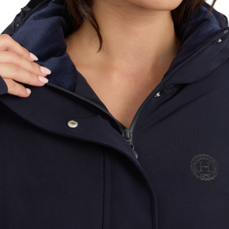 Harcour - Veste chaude manches longues femme Storma marine