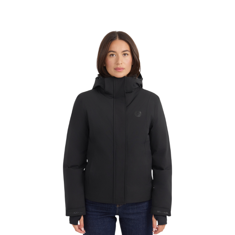 Harcour - Veste chaude manches longues femme Storma noir