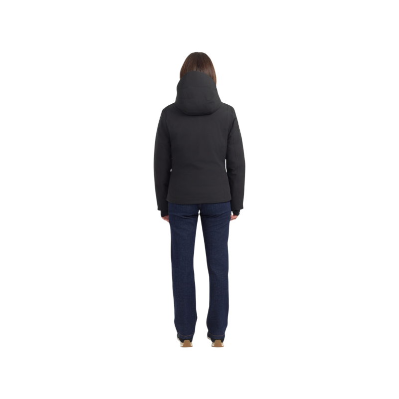 Harcour - Veste chaude manches longues femme Storma noir