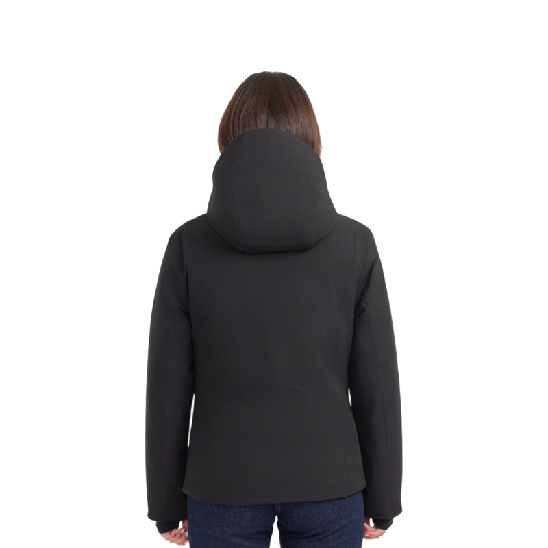 Harcour - Veste chaude manches longues femme Storma noir
