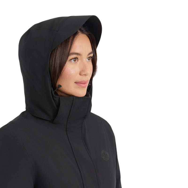 Harcour - Veste chaude manches longues femme Storma noir