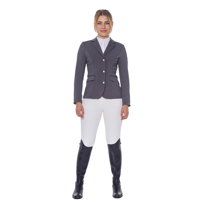 Harcour - Veste de concours femme Jismy gris anthracite