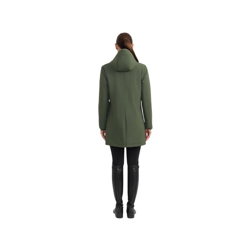 Harcour - Veste longue femme Abby trèfle