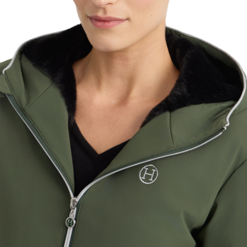 Harcour - Veste longue femme Abby trèfle