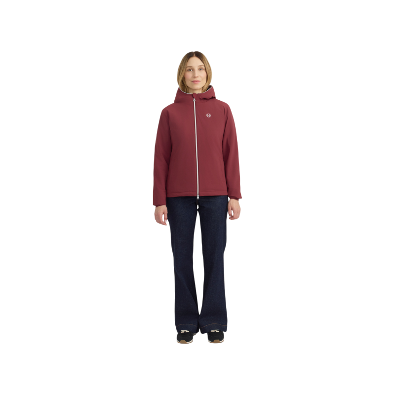 Harcour - Veste manches longues femme Simhat vigne