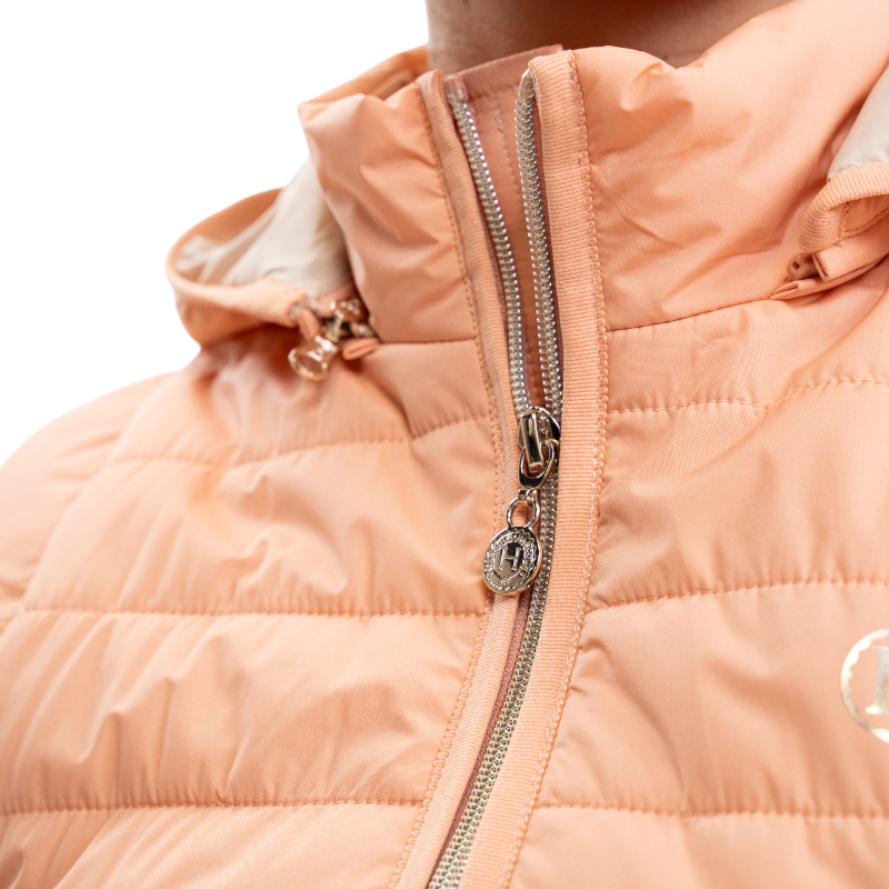 Harcour - Veste sans manches femme Berla abricot