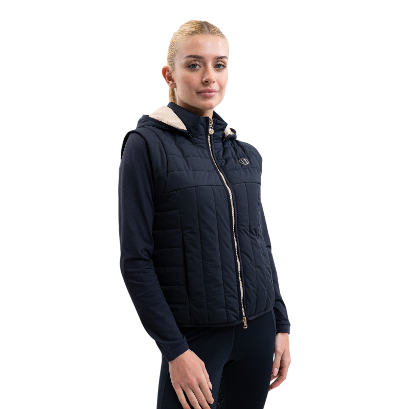 Harcour - Veste sans manches femme Berla marine