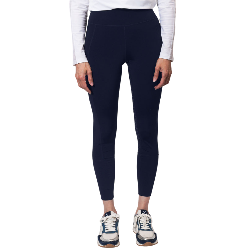 Harcour - Legging d'équitation femme Louna marine | - Ohlala