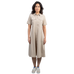 Harcour - Dames jurk Disca latte | - Ohlala