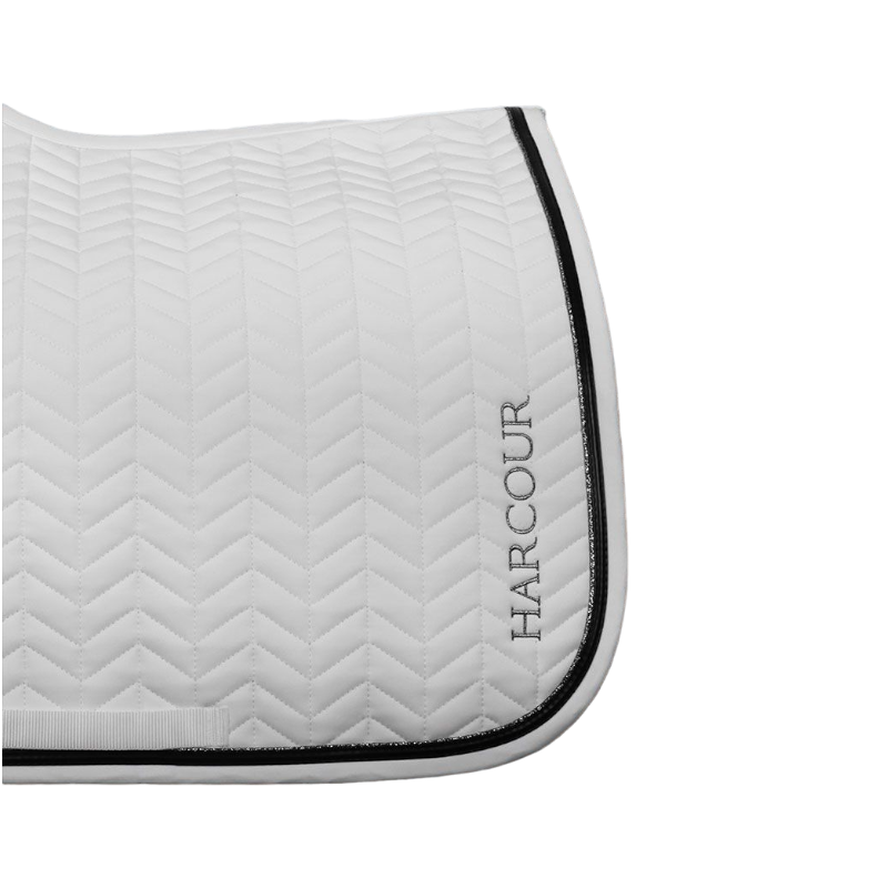 Harcour - Tapis de dressage Sisko blanc