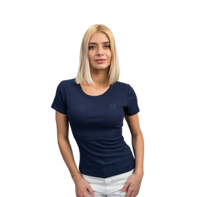 Harcour - T-shirt manches courtes femme Tarlala marine | - Ohlala