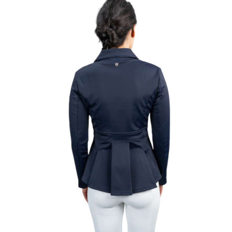 Harcour - Veste de concours femme June marine | - Ohlala