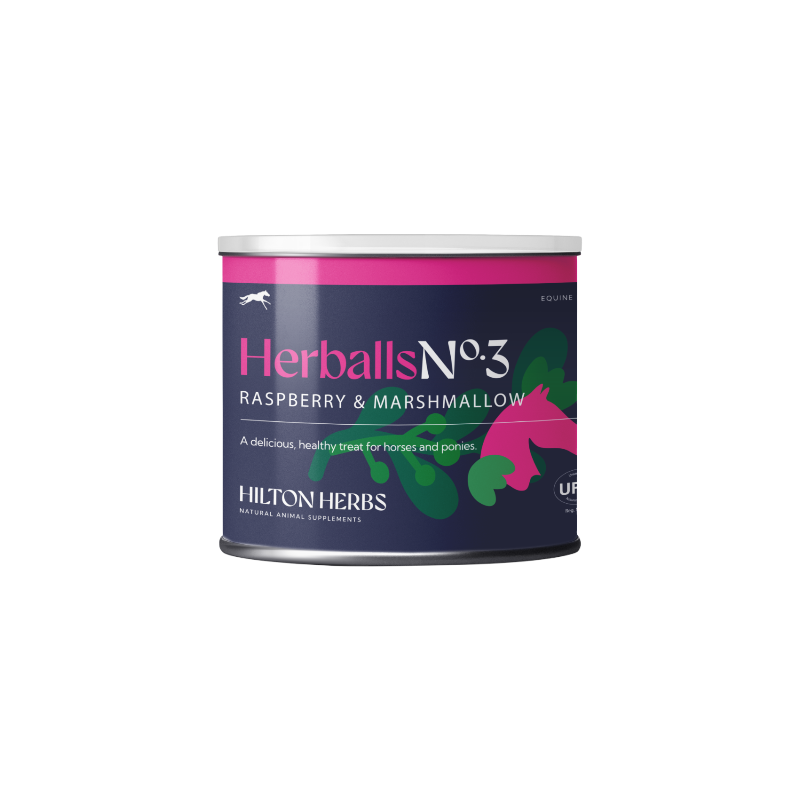 Hilton Herbs - Friandises pour chevaux naturelles Herballs N°3 framboisier/ guimauve