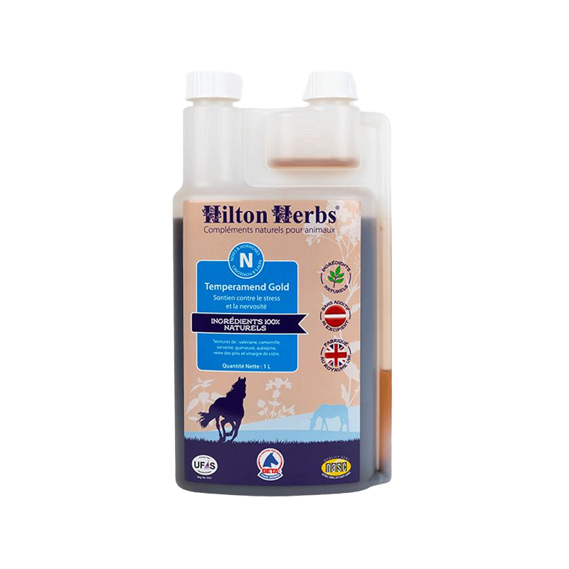 Hilton Herbs - Complément alimentaire Stress et nervosité Temperamend gold
