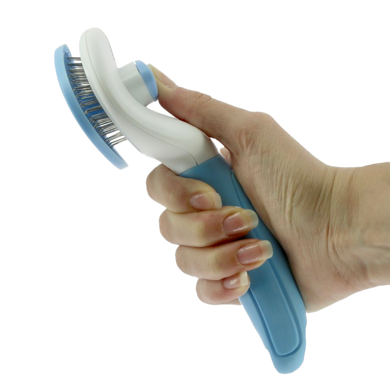 Hippotonic - Brosse toilettage Autonet bleu | - Ohlala