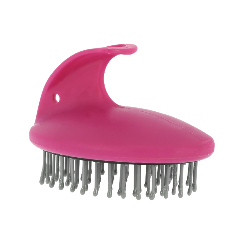 Hippotonic - Brosse à crins à poils durs fuchsia
