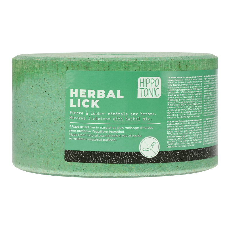 Hippotonic - Pierre à sel Herbalick 3kg