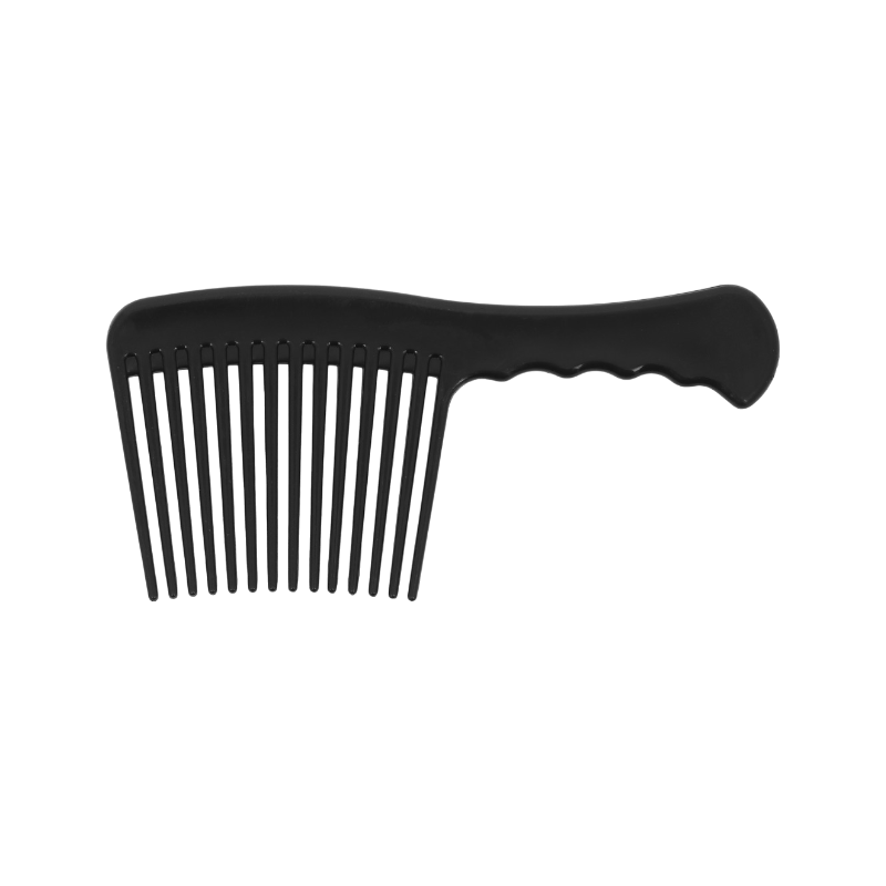 Hippotonic - Peigne grandes dents Soft noir