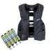 Hit Air - Pack gilet airbag MLV3 enfant noir + cartouches