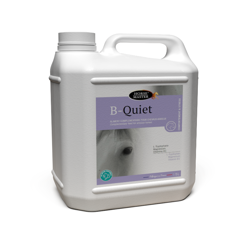 Horse Master - Complément alimentaire apport de Trytophane anti-stress B-Quiet