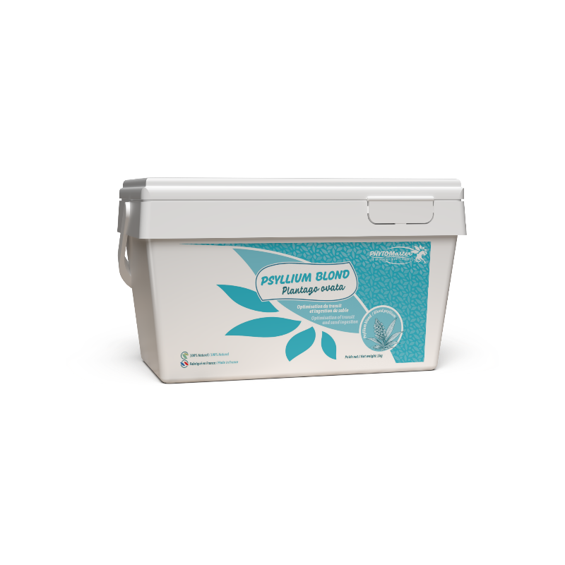PhytoMaster - Complément alimentaire Poudre Psyllium Blond