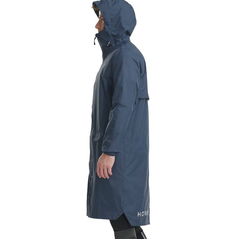 Horse Pilot - Blouson long imperméable homme Raintech marine