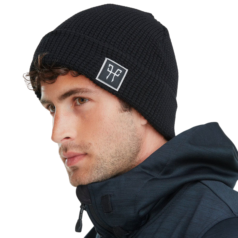 Horse Pilot - Bonnet unisexe Beanie noir | - Ohlala