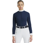 Horse Pilot - Chemise manches longues femme Aerolight marine | - Ohlala