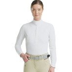 Horse Pilot - Dames blouse lange mouwen Monica wit | - Ohlala