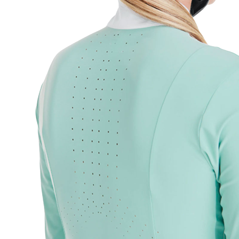 Horse Pilot - Chemise manches longues femme Monica vert d'eau