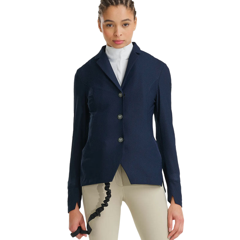 Horse Pilot - Veste de concours femme Aeromesh marine