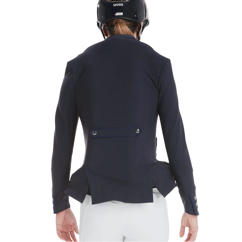 Horse Pilot - Veste de concours femme Aerotech bleu nuit