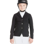 Horse Pilot - Wedstrijdjas meisjes Aerotech zwart | - Ohlala