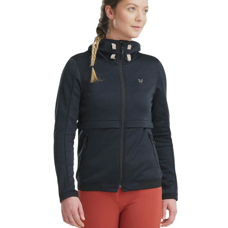 Horse Pilot - Veste polaire manches longues femme Tempest noir | - Ohlala