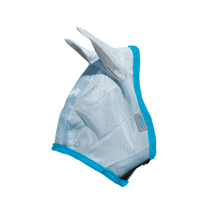 Horseware - Bonnet anti-insectes Amigo Fly Mask baby blue/ electric blue | - Ohlala