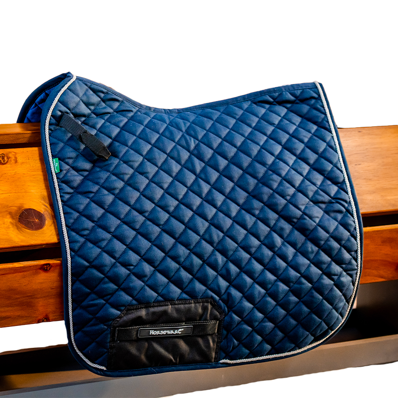 Horseware - Tapis de dressage Signature marine | - Ohlala